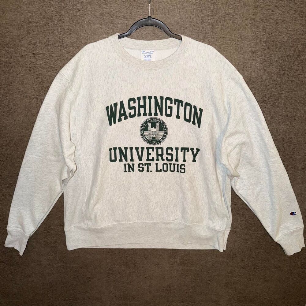 Vintage Champion Reverse Weave Washington University in St. Louis Crewneck